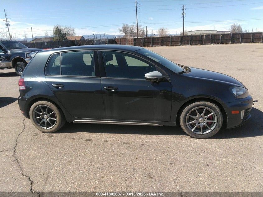 2013 VOLKSWAGEN GTI VIN: WVWGV7AJ2DW140148