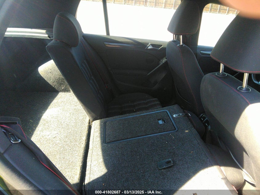 2013 VOLKSWAGEN GTI VIN: WVWGV7AJ2DW140148