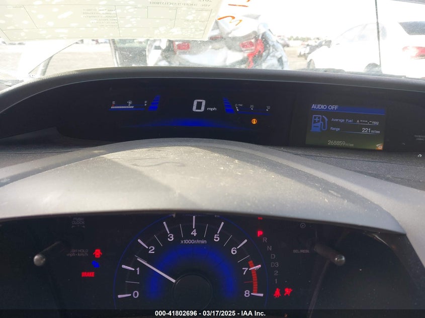 2012 HONDA CIVIC VIN: 2HGFB2F51CH578001