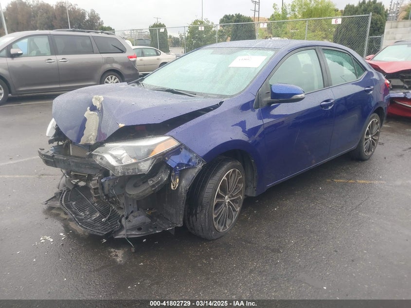 2014 TOYOTA COROLLA VIN: 5YFBURHE8EP173523