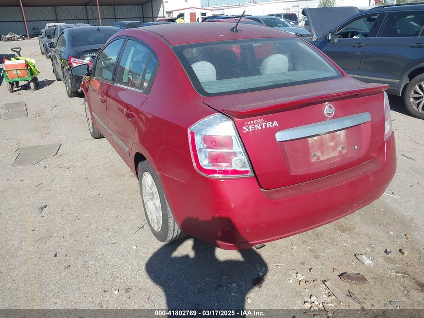 2011 NISSAN SENTRA VIN: 3N1AB6AP7BL719218