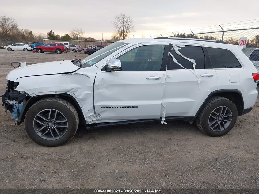 2017 JEEP GRAND CHEROKEE VIN: 1C4RJFBG7HC843785