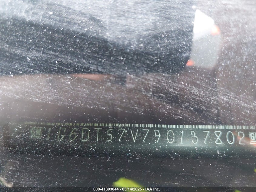 2009 Cadillac Cts Standard VIN: 1G6DT57V790137802 Lot: 41803044