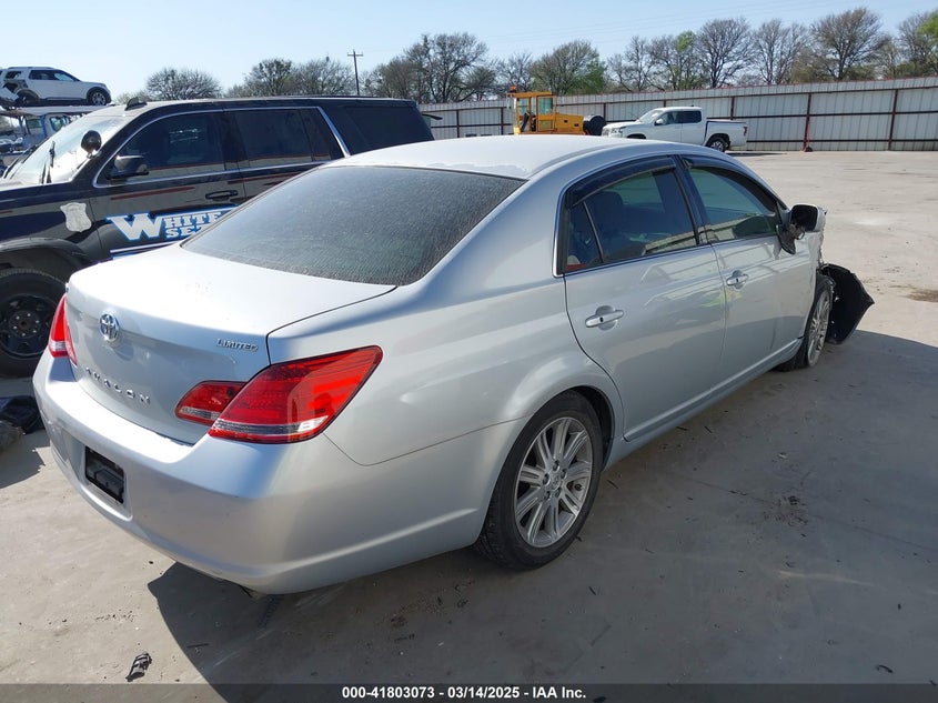 2007 TOYOTA AVALON VIN: 4T1BK36B97U179702