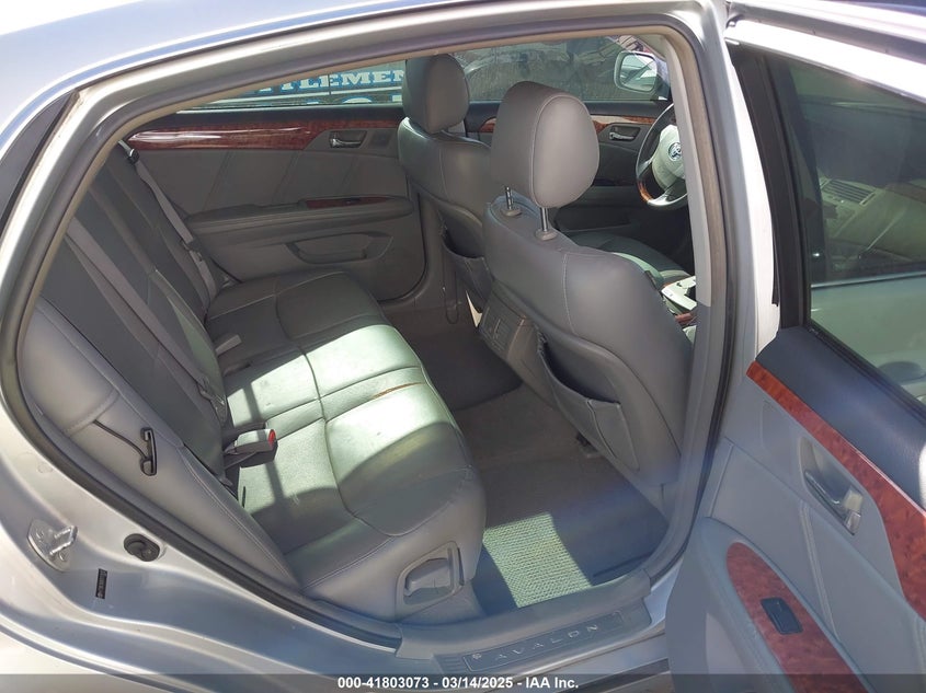2007 TOYOTA AVALON VIN: 4T1BK36B97U179702