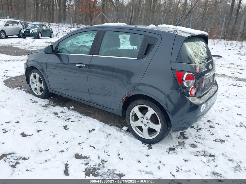 2014 CHEVROLET SONIC VIN: 1G1JF6SBXE4173442