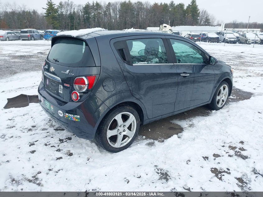 2014 CHEVROLET SONIC VIN: 1G1JF6SBXE4173442