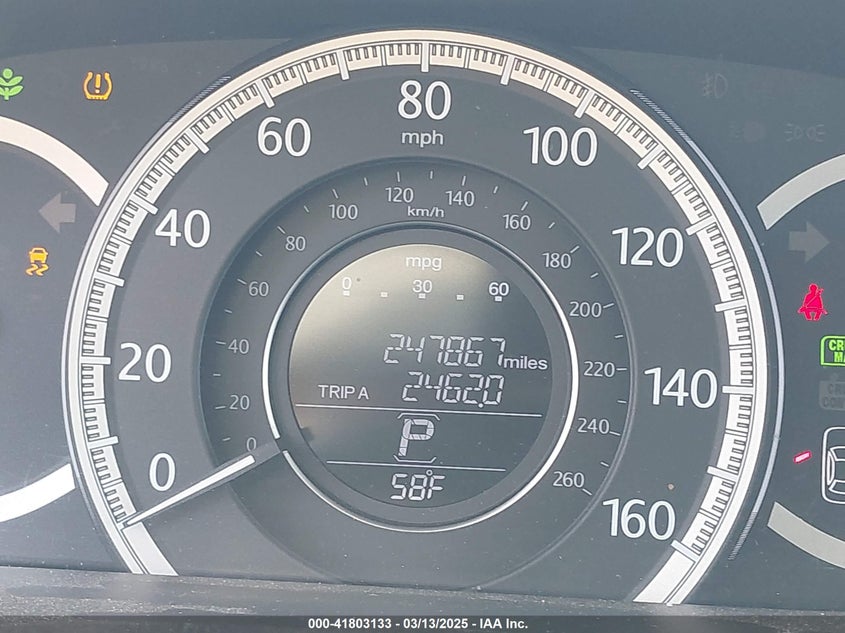 2013 HONDA ACCORD VIN: 1HGCR2F34DA129666