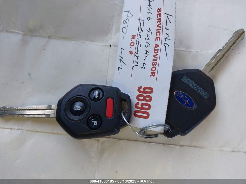 2016 SUBARU FORESTER 2.5I PREMIUM - JF2SJADC6GH491915