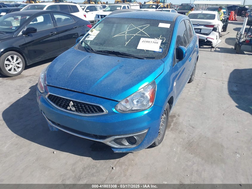 2019 Mitsubishi Mirage Rf VIN: ML32A3HJ8KH007208 Lot: 41803308