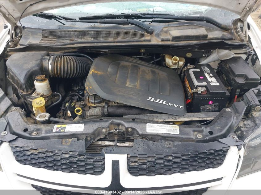 2018 Dodge Grand Caravan Gt VIN: 2C4RDGEG9JR189815 Lot: 41803432