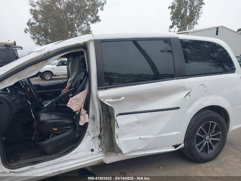 2018 Dodge Grand Caravan Gt VIN: 2C4RDGEG9JR189815 Lot: 41803432