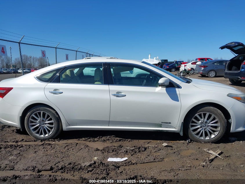 2017 TOYOTA AVALON HYBRID VIN: 4T1BD1EB1HU057319