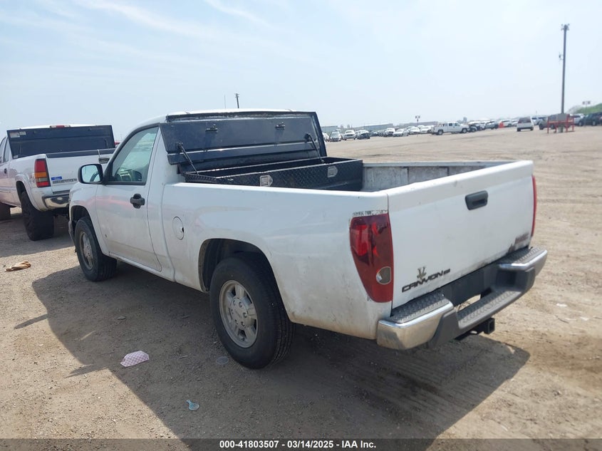 2007 GMC CANYON VIN: 1GTCS149178176475