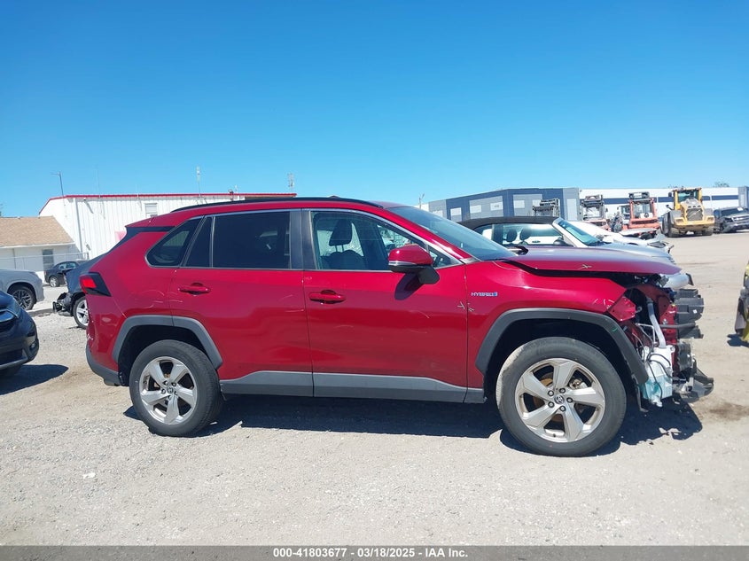 2021 TOYOTA RAV4 HYBRID XLE PREMIUM - 4T3B6RFV3MU047815