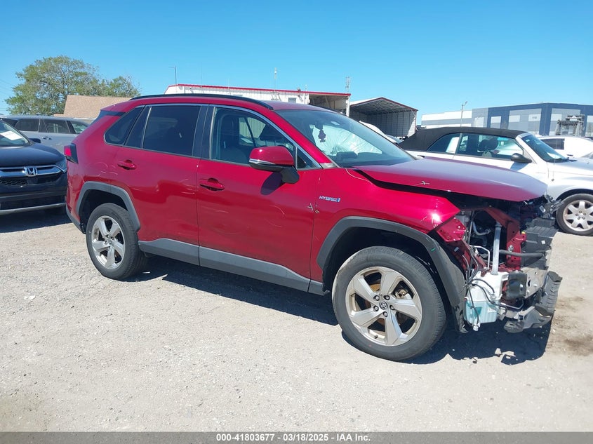 2021 TOYOTA RAV4 HYBRID XLE PREMIUM - 4T3B6RFV3MU047815