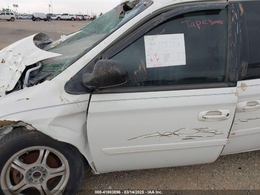 2007 Dodge Grand Caravan Sxt VIN: 2D4GP44L97R216373 Lot: 41803896