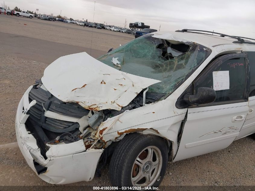 2007 Dodge Grand Caravan Sxt VIN: 2D4GP44L97R216373 Lot: 41803896