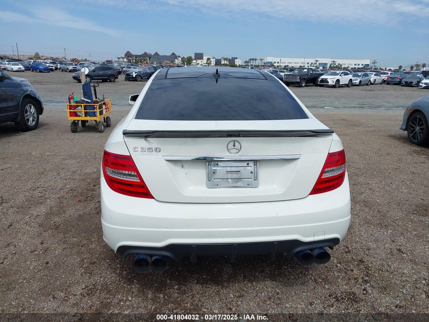 2012 MERCEDES-BENZ C 350 VIN: WDDGJ5HB7CF771383