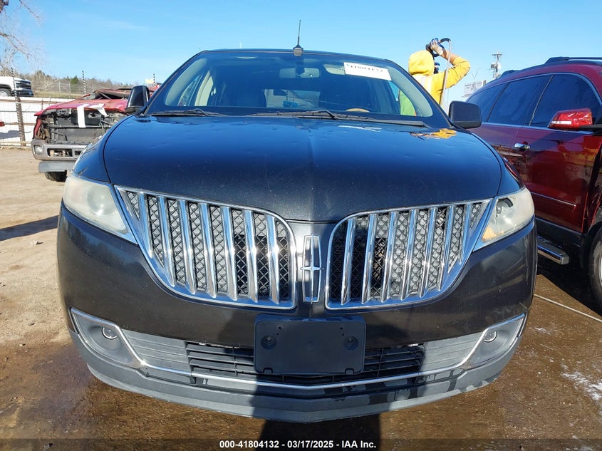 2011 LINCOLN MKX VIN: 2LMDJ6JK7BBJ11406