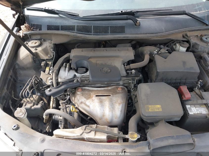 2012 Toyota Camry Se VIN: 4T1BF1FK2CU604650 Lot: 41804272