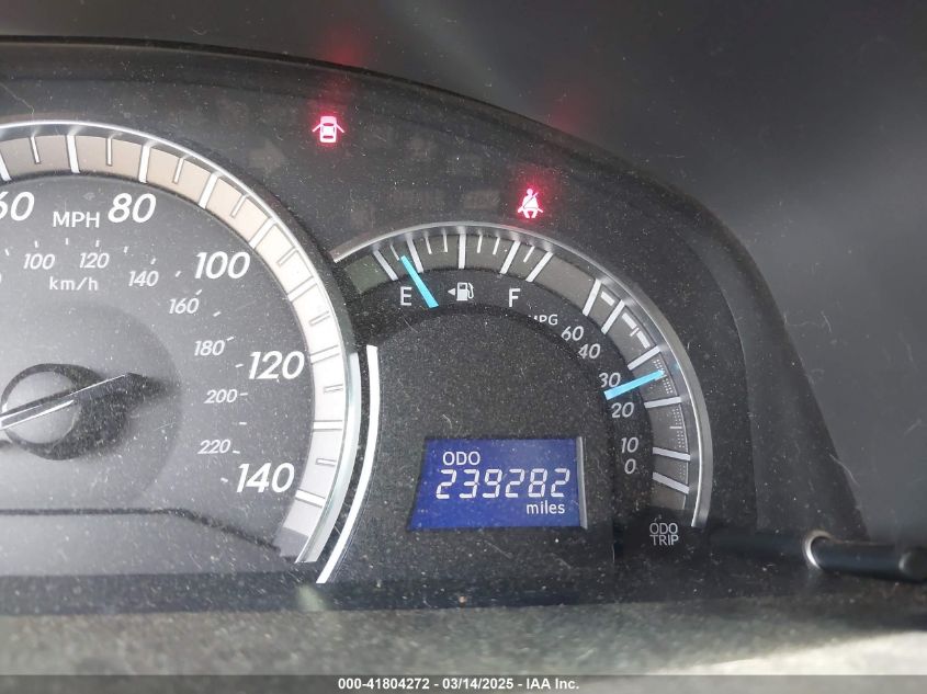 2012 Toyota Camry Se VIN: 4T1BF1FK2CU604650 Lot: 41804272