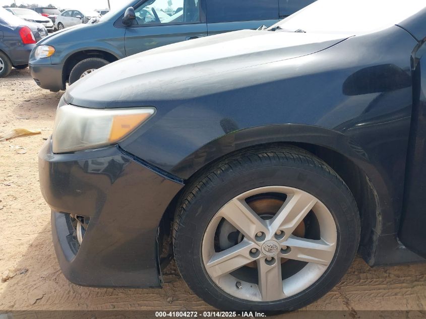 2012 Toyota Camry Se VIN: 4T1BF1FK2CU604650 Lot: 41804272