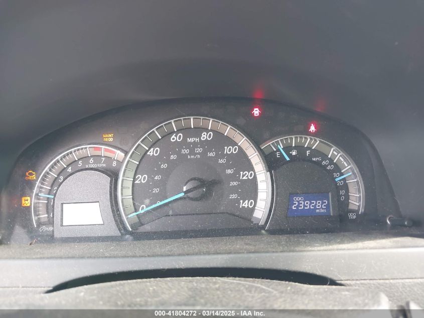 2012 Toyota Camry Se VIN: 4T1BF1FK2CU604650 Lot: 41804272