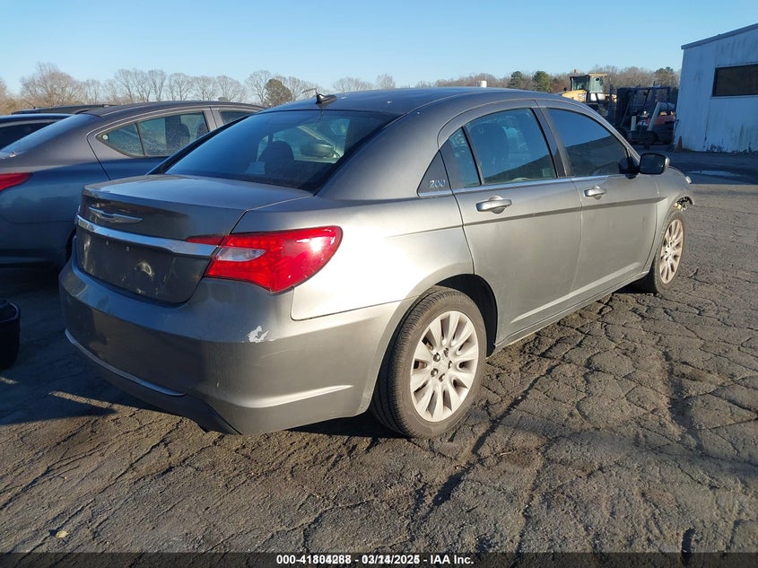1C3CCBAB2CN223183 2012 CHRYSLER 200 photo no. 4