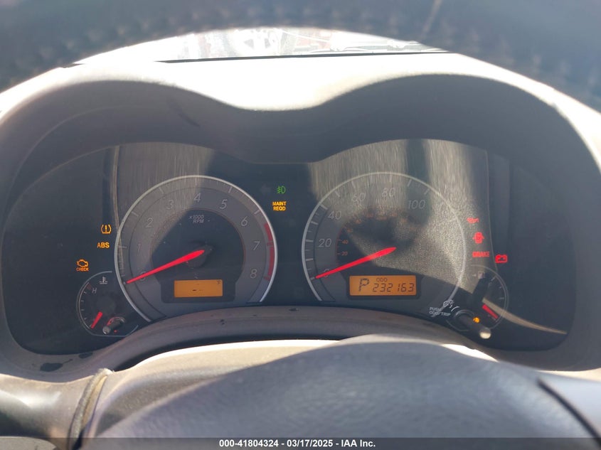 2010 TOYOTA COROLLA VIN: 2T1BU4EE3AC441654
