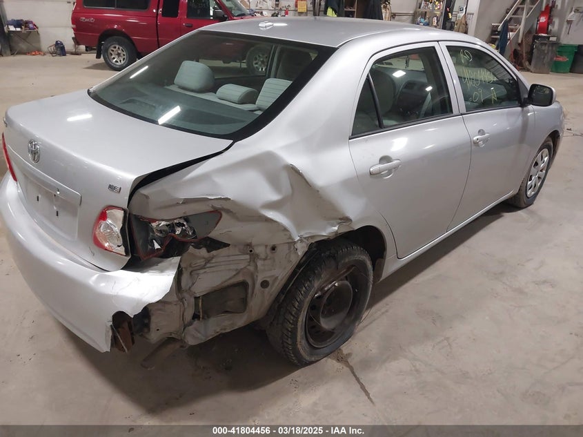 2009 TOYOTA COROLLA VIN: 1NXBU40EX9Z024937