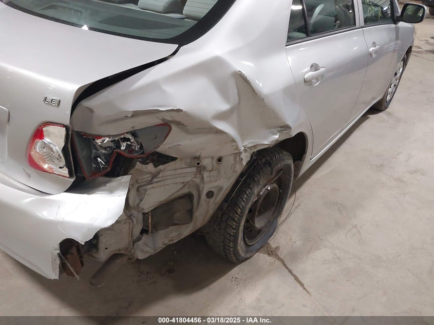 2009 TOYOTA COROLLA VIN: 1NXBU40EX9Z024937