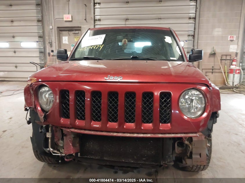 2016 JEEP PATRIOT VIN: 1C4NJRFB5GD685731