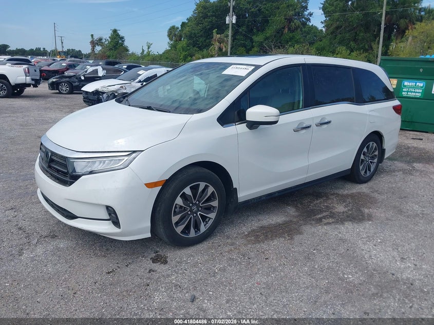 2021 HONDA ODYSSEY 3.5L V-6 DI, VVT, 28(VIN: 5FNRL6H73MB032340