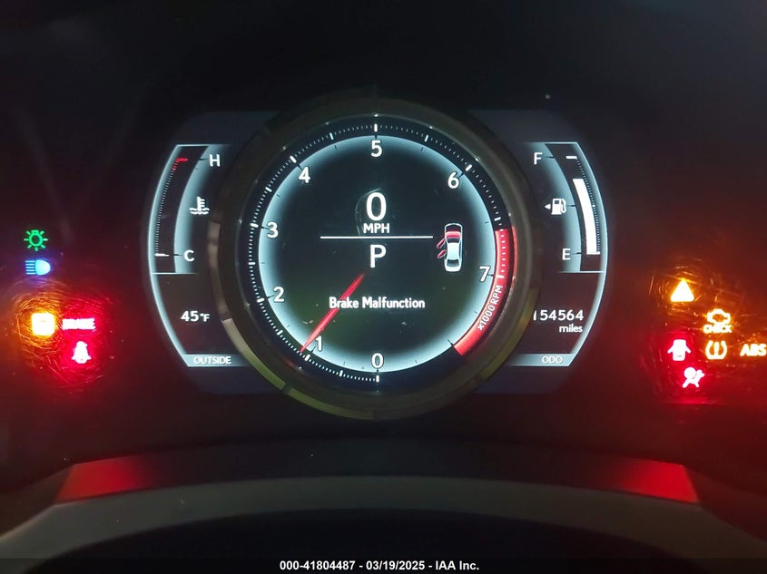 2014 LEXUS IS 250 VIN: JTHBF1D24E5033911