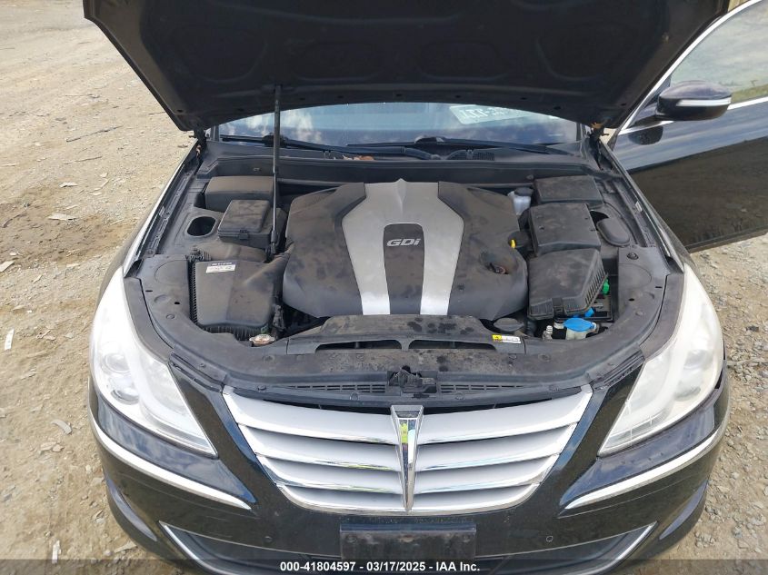 2012 Hyundai Genesis 3.8 VIN: KMHGC4DD5CU199291 Lot: 41804597