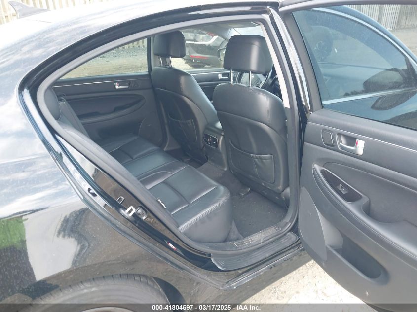 2012 Hyundai Genesis 3.8 VIN: KMHGC4DD5CU199291 Lot: 41804597