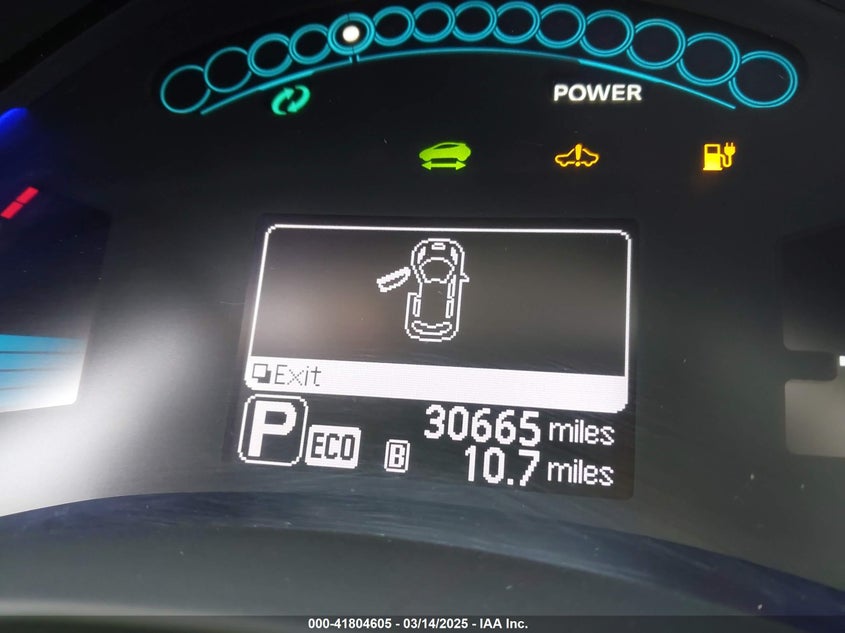 2013 NISSAN LEAF SL - 1N4AZ0CP8DC405472