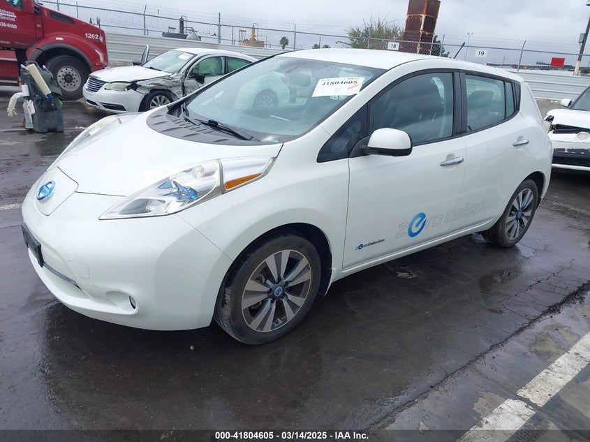 2013 NISSAN LEAF SL - 1N4AZ0CP8DC405472