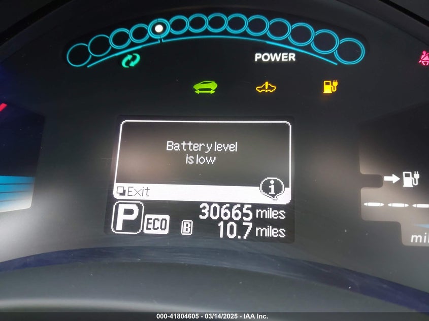 2013 NISSAN LEAF SL - 1N4AZ0CP8DC405472