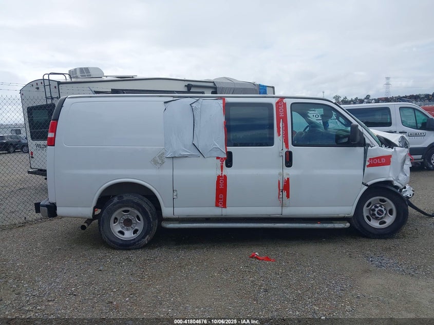 2020 GMC Savana Cargo Rwd 2500 Regular Wheelbase Work Van VIN: 1GTW7AFG1L1171046 Lot: 41804676