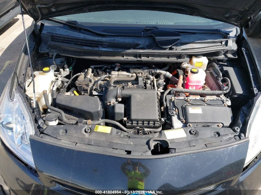 2013 Toyota Prius Two VIN: JTDKN3DU8D5627594 Lot: 41804954