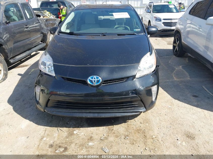 2013 Toyota Prius Two VIN: JTDKN3DU8D5627594 Lot: 41804954