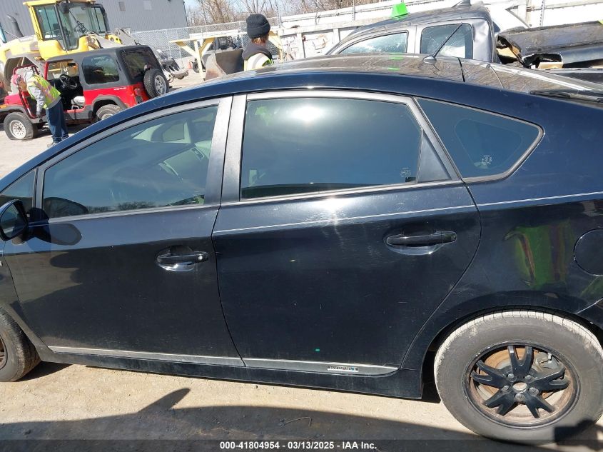 2013 Toyota Prius Two VIN: JTDKN3DU8D5627594 Lot: 41804954