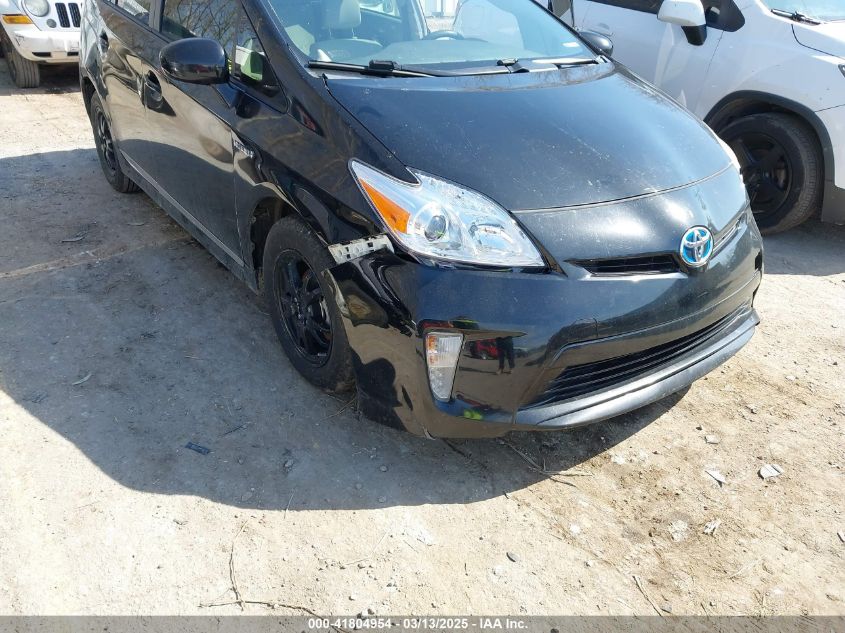 2013 Toyota Prius Two VIN: JTDKN3DU8D5627594 Lot: 41804954
