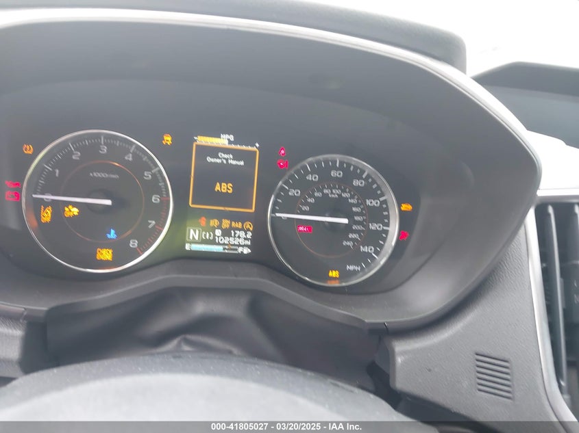 2021 SUBARU CROSSTREK 2.5L H-4 DI, DOHC, V(VIN: JF2GTHNC9M8322927