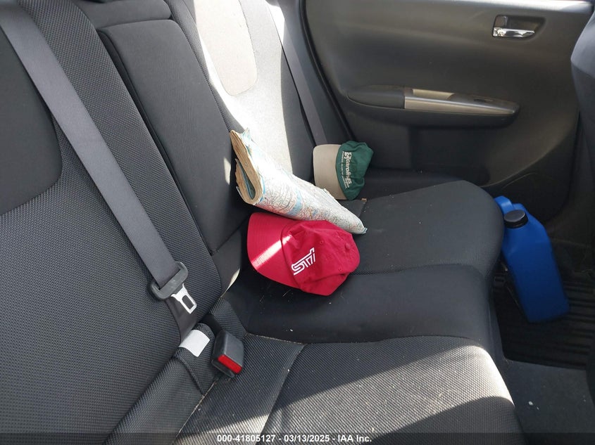 2008 SUBARU IMPREZA VIN: JF1GE756X8H510008