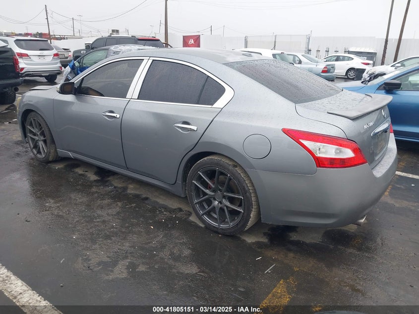 2009 NISSAN MAXIMA VIN: 1N4AA51E99C803366