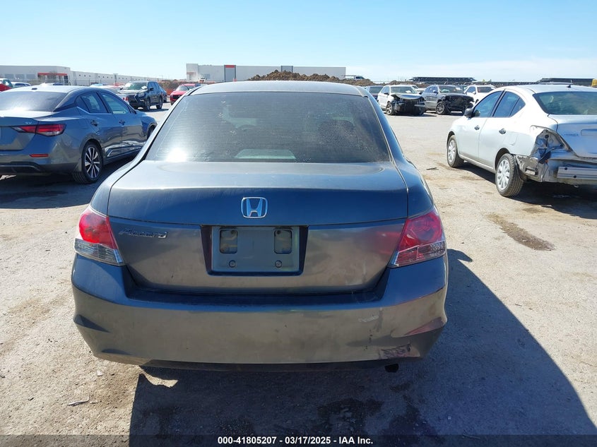 2009 HONDA ACCORD VIN: 1HGCP26419A068430