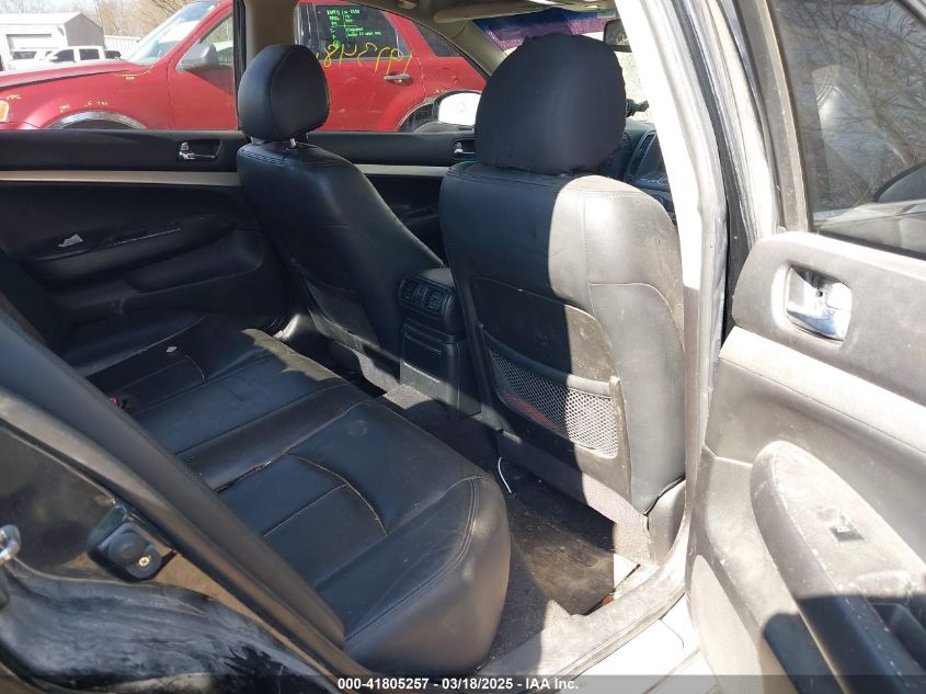 2008 Infiniti G35X VIN: JNKBV61F88M271990 Lot: 41805257